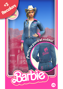 Pantalón y chaqueta - Barbie - ¡Perfecta para el rodeo!
